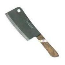 6" Cleaver Knife Wood Handle 